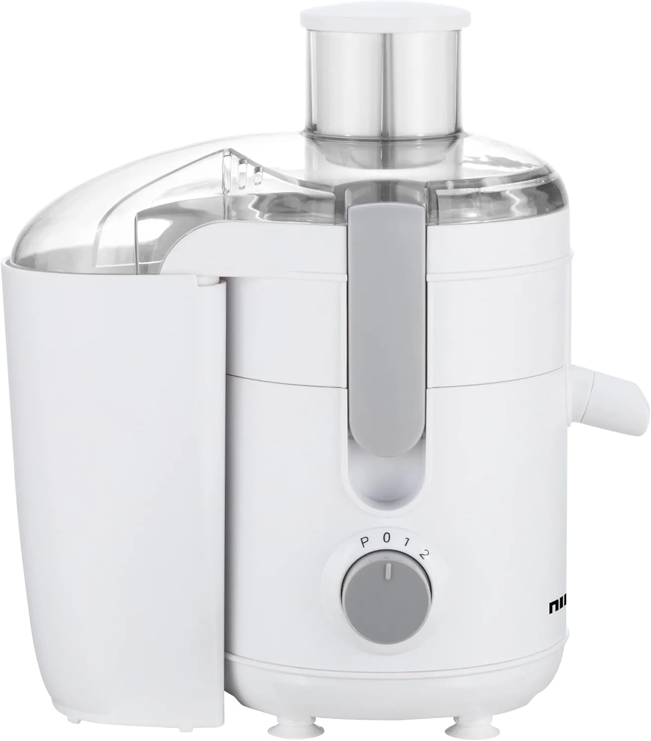 عصارة طرد مركزي 350 واط من نيكاي، سرعتان مع وظيفة التشغيل بالنبضات، سعة كوب 950 مل، فلتر ستانلس ستيل، موديل NJ342A 4 عصارة طرد مركزي 350 واط من نيكاي، سرعتان مع وظيفة التشغيل بالنبضات، سعة كوب 950 مل، فلتر ستانلس ستيل، موديل NJ342A