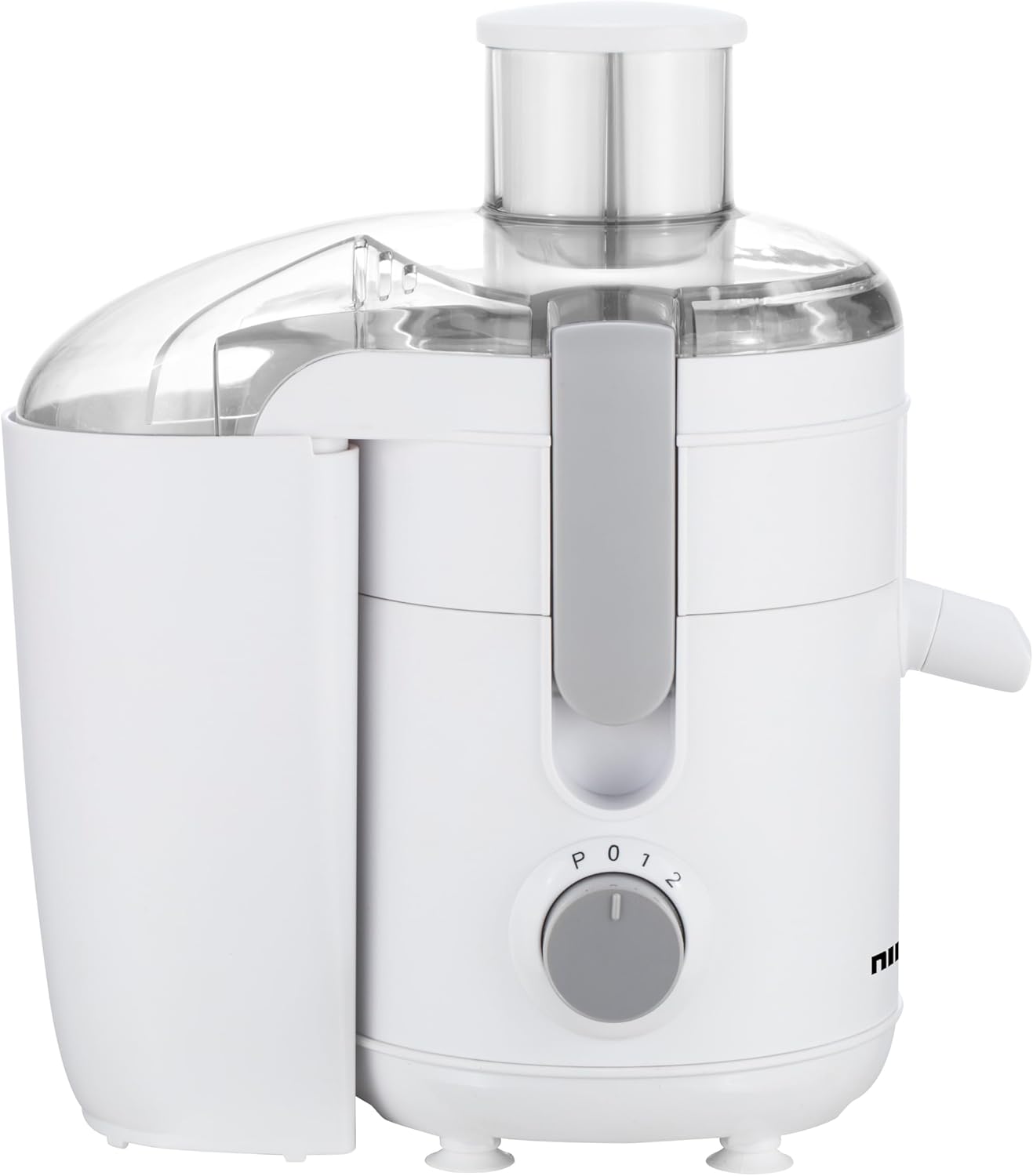 عصارة طرد مركزي 350 واط من نيكاي، سرعتان مع وظيفة التشغيل بالنبضات، سعة كوب 950 مل، فلتر ستانلس ستيل، موديل NJ342A 1 عصارة طرد مركزي 350 واط من نيكاي، سرعتان مع وظيفة التشغيل بالنبضات، سعة كوب 950 مل، فلتر ستانلس ستيل، موديل NJ342A