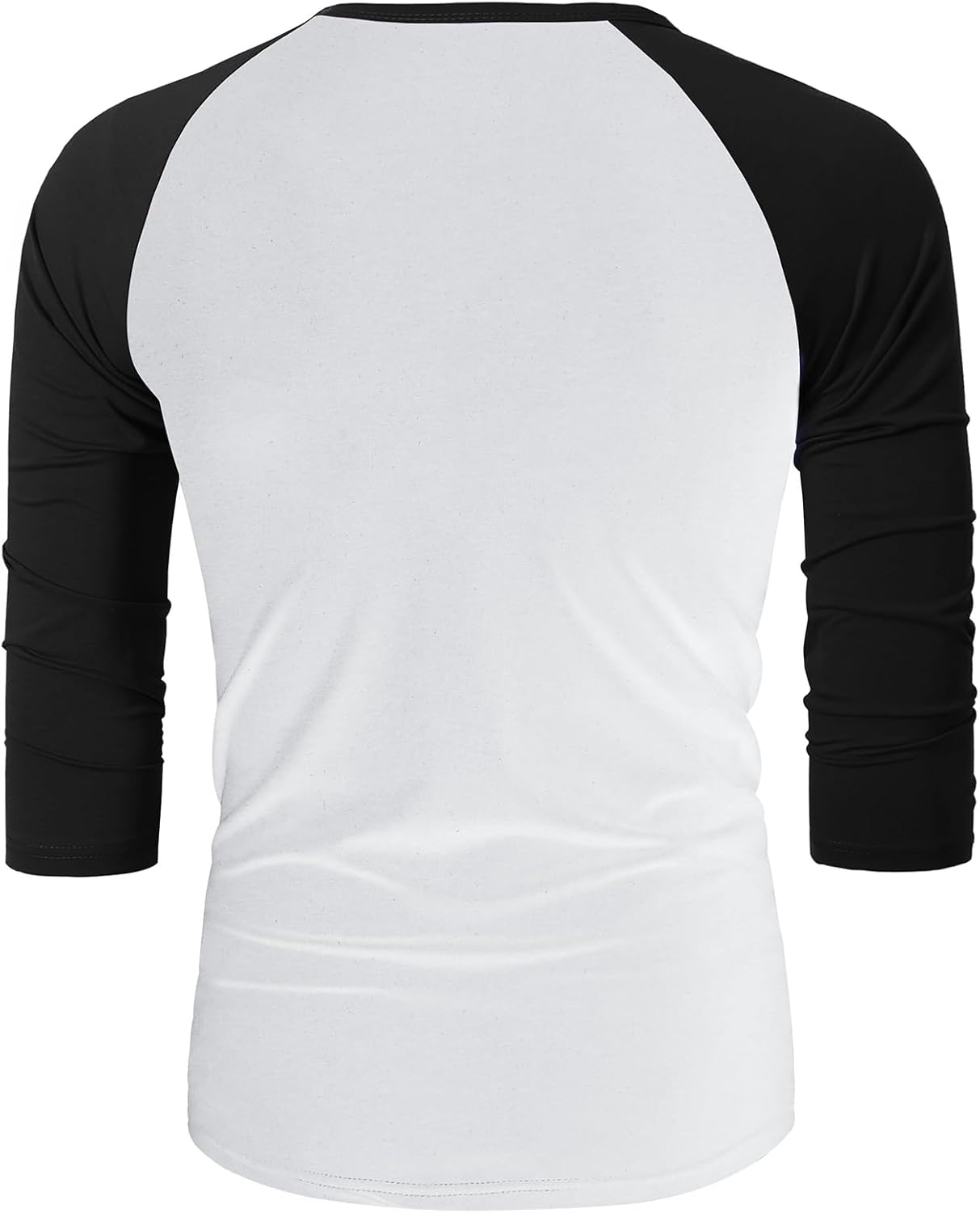 Men's V-Neck Casual 3/4 Sleeve Baseball Tshirt Raglan Jersey Shirt 4 Men's V-Neck Casual 3/4 Sleeve Baseball Tshirt Raglan Jersey Shirt - الصورة 4