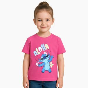 Disney Girls Disney Aloha Kids Girls Short Sleeves T-Shirt Western (pack of 1)
