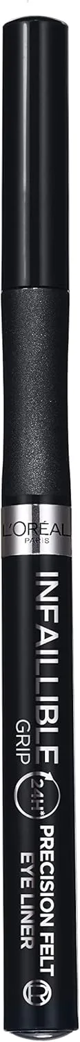 L’Oréal Paris Infallible Grip Precision Felt 0.4mm 27H Longwear Eyeliner Black 8 L’Oréal Paris Infallible Grip Precision Felt 0.4mm 27H Longwear Eyeliner Black