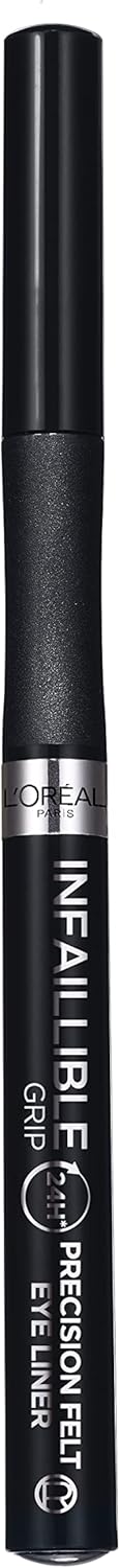 L’Oréal Paris Infallible Grip Precision Felt 0.4mm 27H Longwear Eyeliner Black