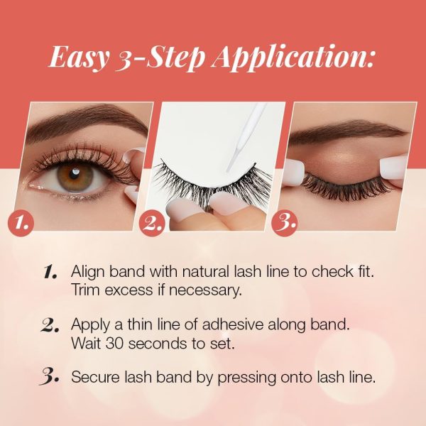 ⁦Ardell Strip Lashes Naked Lashes #424, 4 Pairs x 2-Pack⁩ - الصورة ⁦7⁩