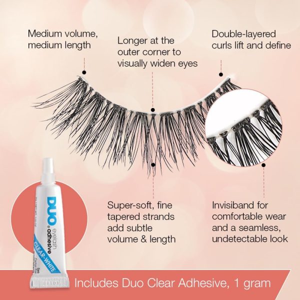 ⁦Ardell Strip Lashes Naked Lashes #424, 4 Pairs x 2-Pack⁩ - الصورة ⁦4⁩