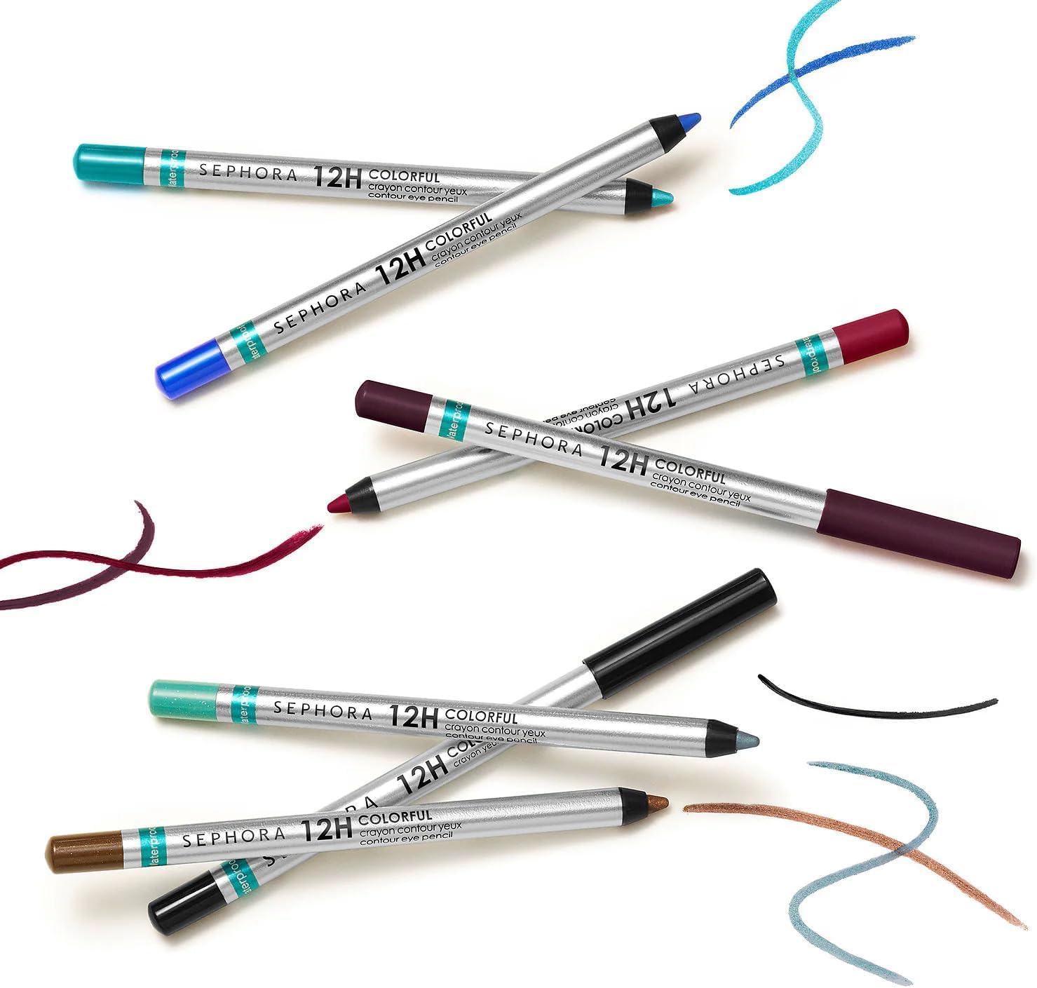 SEPHORA COLLECTION 12 Hour Contour Pencil Eyeliner Waterproof - 51 STONE 4 SEPHORA COLLECTION 12 Hour Contour Pencil Eyeliner Waterproof - 51 STONE - الصورة 4