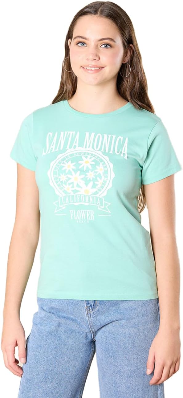 REDTAG Senior Girls Print T-Shirt 1 REDTAG Senior Girls Print T-Shirt