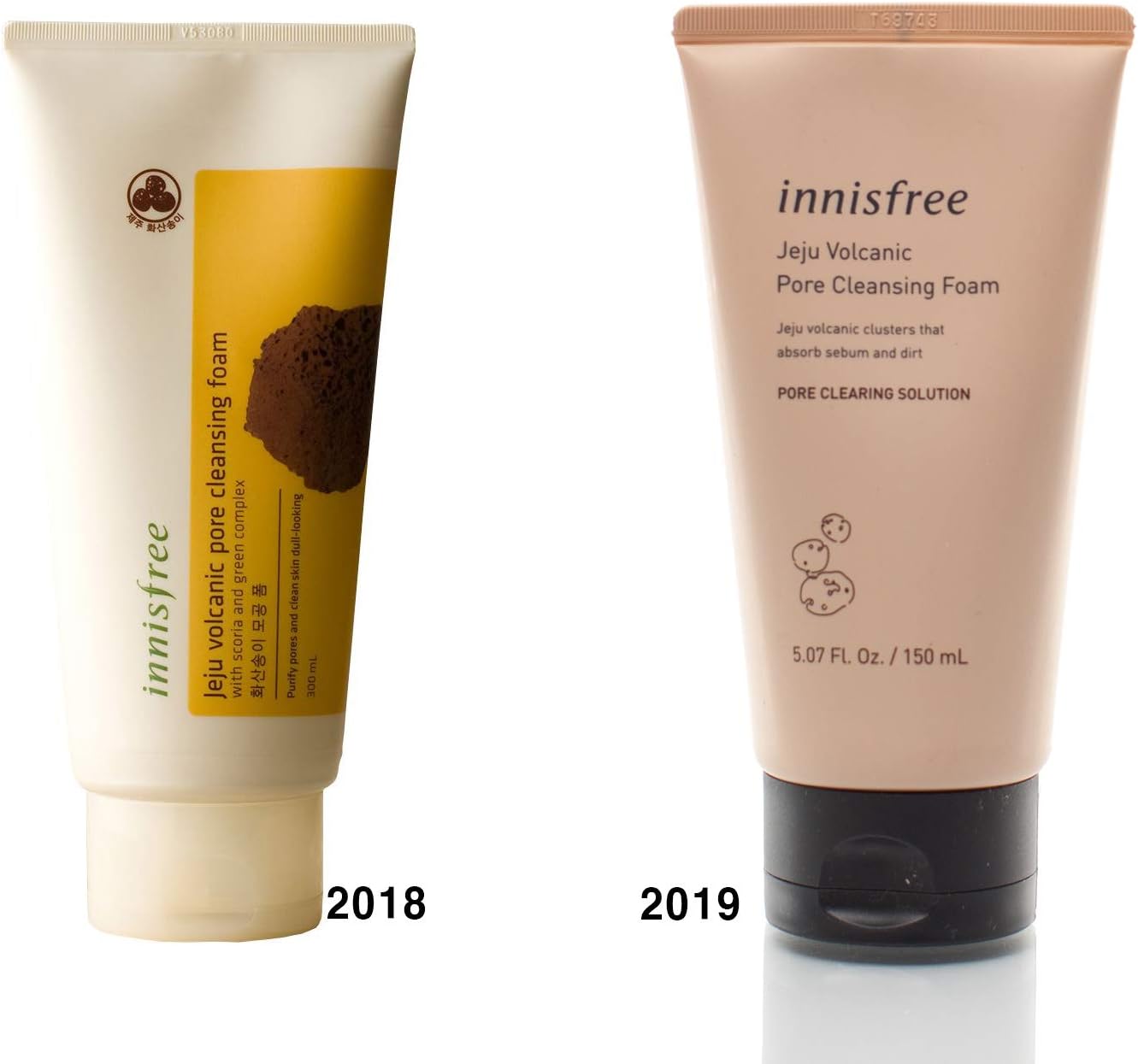 Innisfree Jeju Volcanic Pore Cleansing Foam, 5.09 Ounce 2 Innisfree Jeju Volcanic Pore Cleansing Foam, 5.09 Ounce - الصورة 2