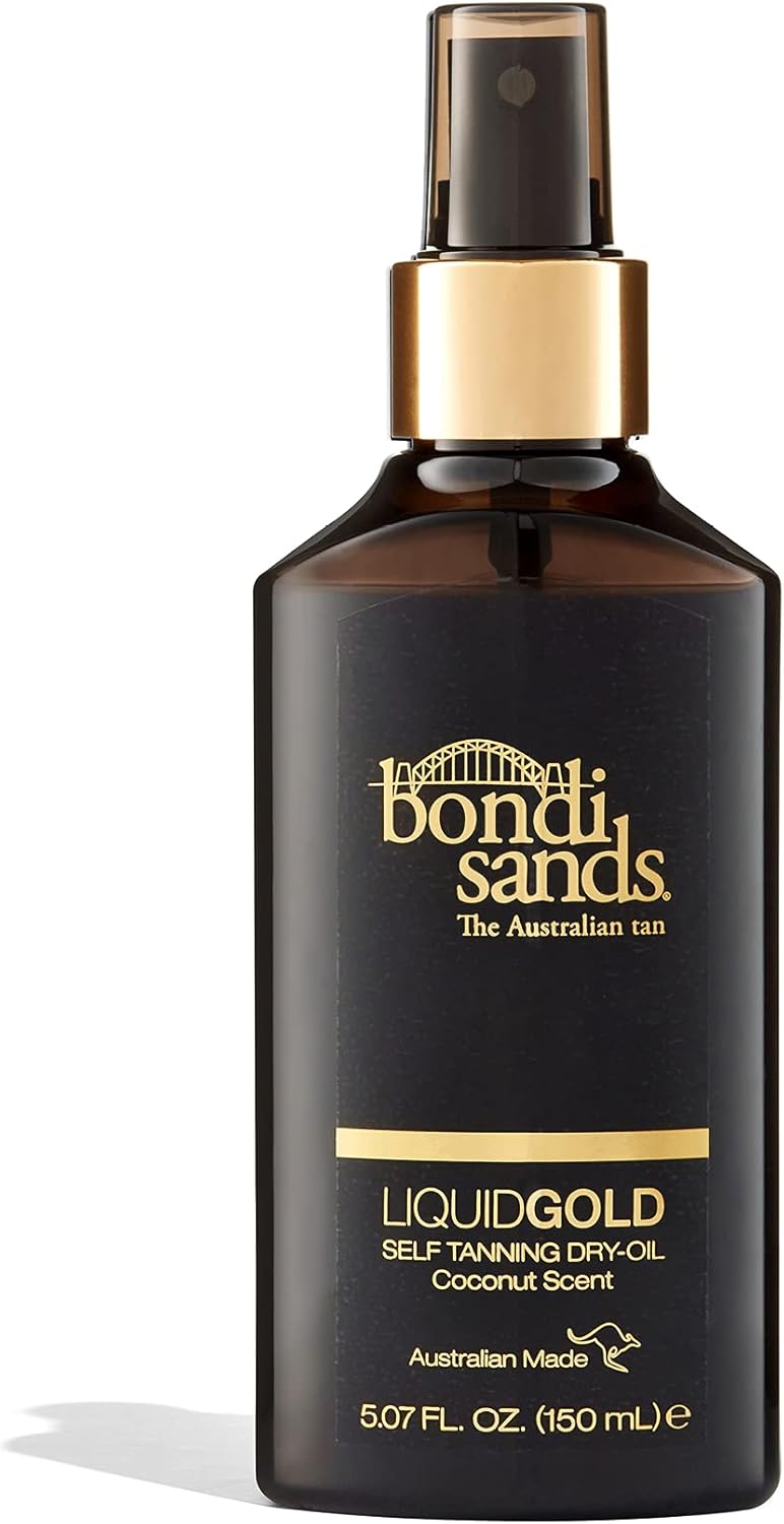Bondi Sands Liquid Gold Self Tanning Dry Oil | Hydrating, Quick Drying, Tanning Dry-Oil for a Natural, Golden Look | 5.07 oz/150 mL 1 Bondi Sands Liquid Gold Self Tanning Dry Oil | Hydrating, Quick Drying, Tanning Dry-Oil for a Natural, Golden Look | 5.07 oz/150 mL