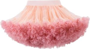 فستان للبنات من جافيست، تنورة توتو منفوشة، تنورة توتو منفوشة لحفلات الاميرة، تنورة توتو للفتيات الصغيرات