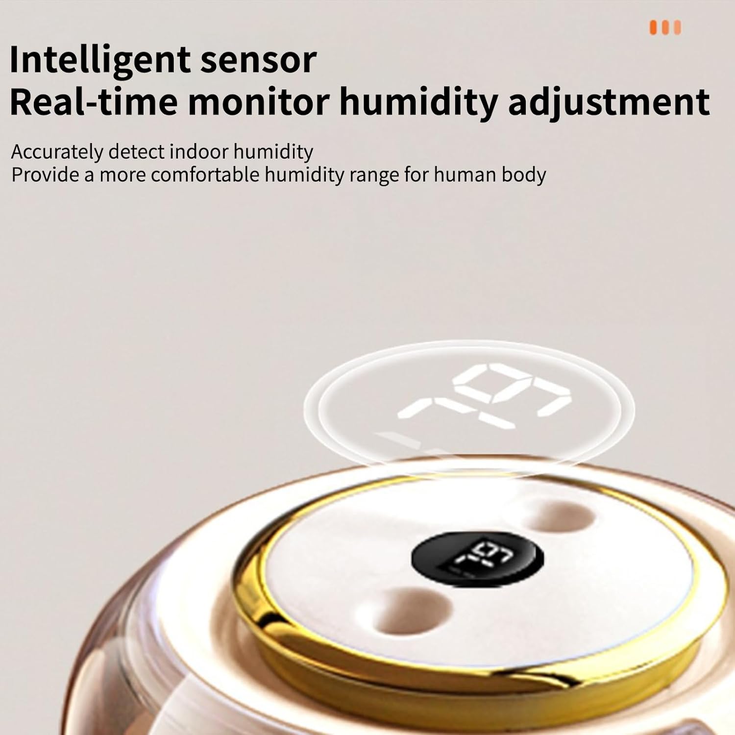 Lukione 2L Humidifiers for Bedroom with Night Light, Cool Mist Humidifier for Home, Quiet Operation with 360° Rotation- 2 Filter Sponge, USB Plug,for Home, Office, for 20-40 ㎡ 6 Lukione 2L Humidifiers for Bedroom with Night Light, Cool Mist Humidifier for Home, Quiet Operation with 360° Rotation- 2 Filter Sponge, USB Plug,for Home, Office, for 20-40 ㎡ - الصورة 6