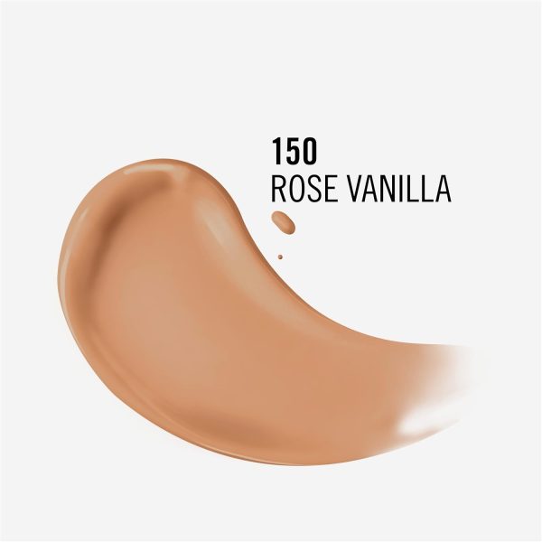 ⁦Rimmel KIND & FREE Skin Tint - Moisturizing Foundation - With Vitamins E & B5 - Cruelty-Free & Vegan - 30 ml, shade 150 Rose Vanilla⁩ - الصورة ⁦3⁩