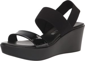 Anne Klein Women's Poli Wedge Sandal