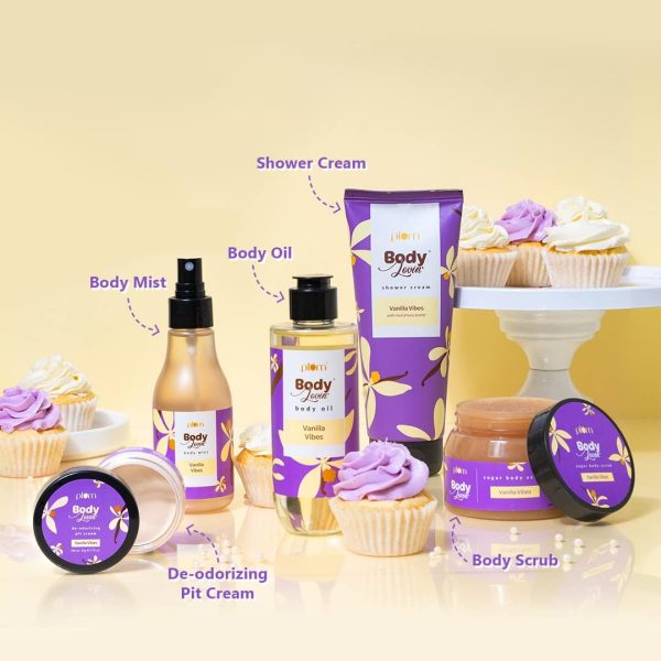 ⁦Plum BodyLovin' Vanilla Vibes Body Oil | Intense Moisture & Instant Glow | Long Lasting Warm Vanilla Fragrance | Non-Greasy & Lightweight | Soft & Nourished Skin | For Dry To Very Dry Skin - 100ml⁩ - الصورة ⁦6⁩