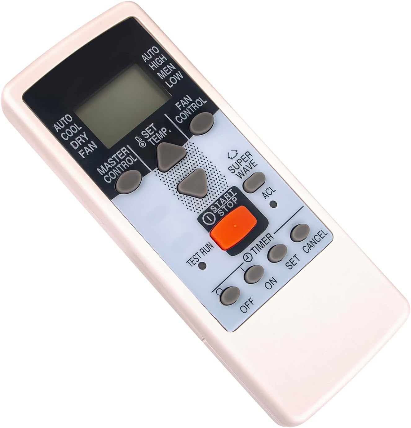 AR-JE11 Replacement Remote Control fit for Fujitsu O General Split A/C Window Air Conditioner 2 AR-JE11 Replacement Remote Control fit for Fujitsu O General Split A/C Window Air Conditioner - الصورة 2