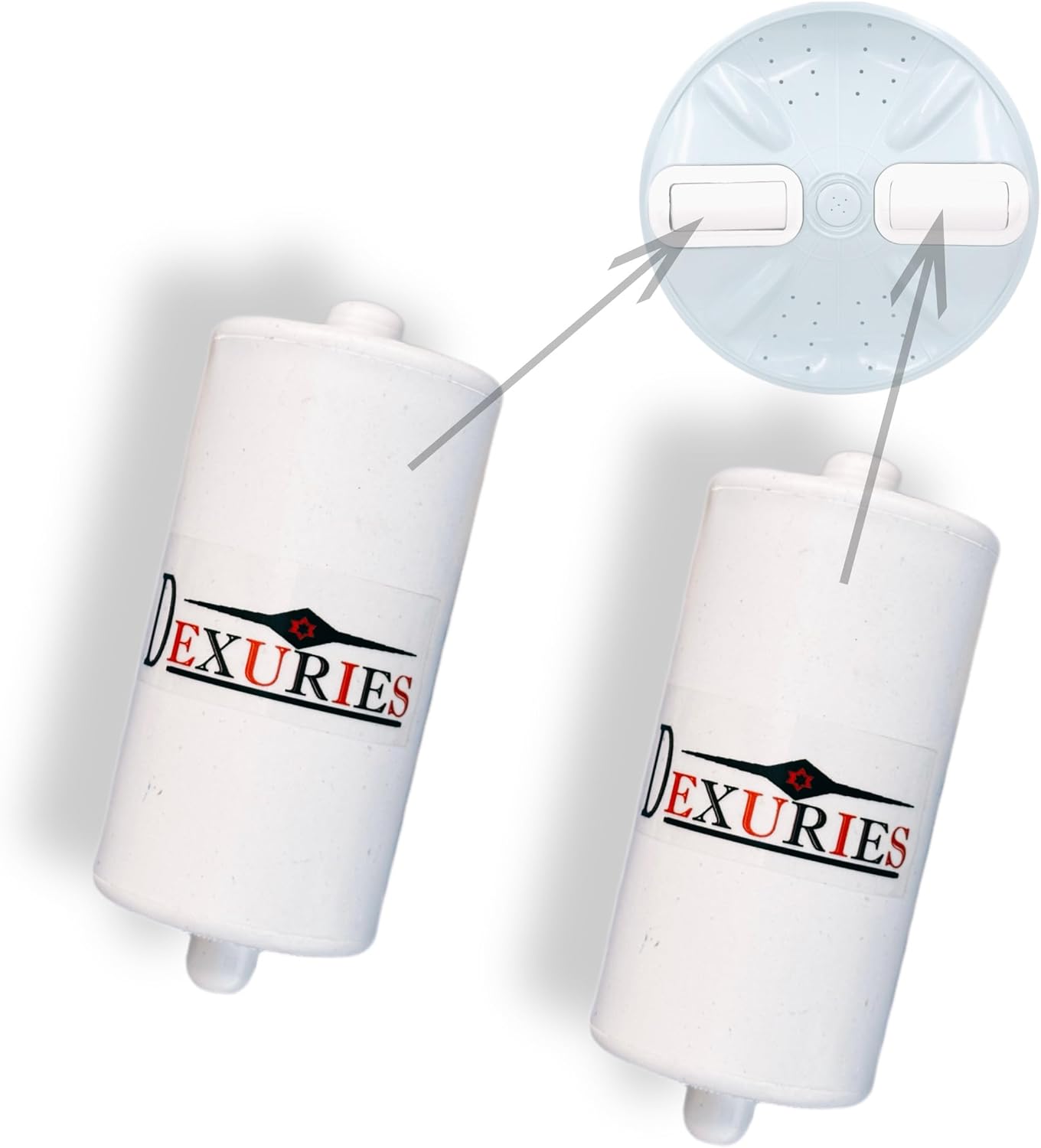 DEXURIES Top Load Washing Machine Pulsator Rolller for Samsung TOP Load Washing Machine (Set of 2) 1 DEXURIES Top Load Washing Machine Pulsator Rolller for Samsung TOP Load Washing Machine (Set of 2)