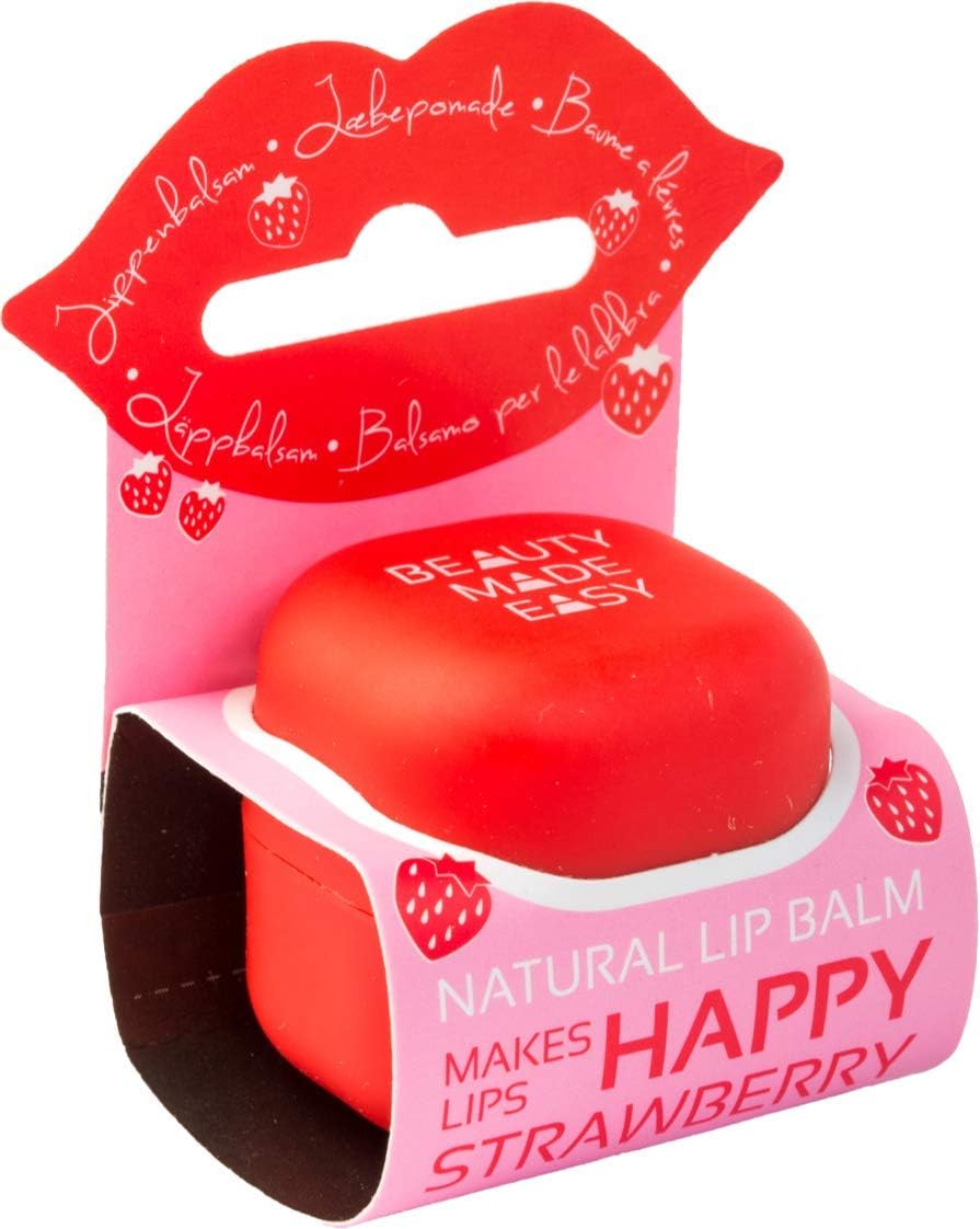 Beauty Made Easy Strawberry Lip Balm 7g 2 Beauty Made Easy Strawberry Lip Balm 7g - الصورة 2