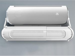 عاكس هواء تيار متردد قابل للطي - درع مكيف هواء قابل للتعديل، مضاد للتكثيف، حماية مباشرة من الرياح، سهل التركيب