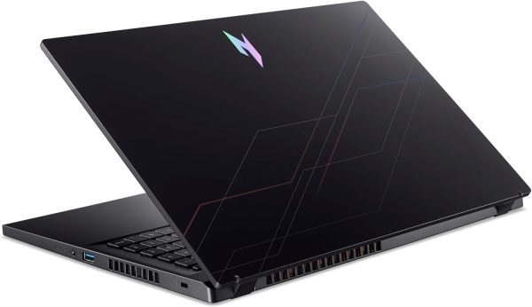 ⁦Acer Nitro V ANV15 Gaming Laptop AMD Ryzen 7-7735HS Octa Core Upto 4.75GHz/16GB DDR5/512GB SSD/6GB NVIDIA®GeForce®RTX 3050/15.6" FHD IPS 165Hz/W11/WiFi-6/Backlit KB/Obsidian Black⁩ - الصورة ⁦2⁩