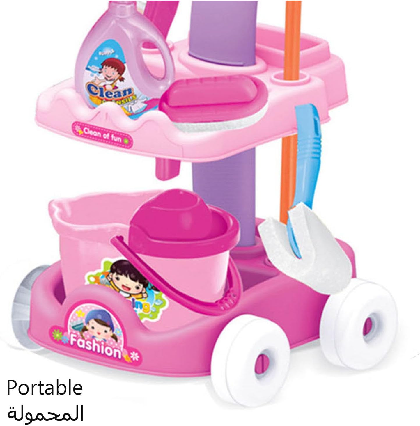 لعبة تنظيف على شكل سيارة للأطفال، ألعاب تنظيف منزل الأطفال للعب التظاهري، هدية عيد ميلاد للبنات والأولاد 6 لعبة تنظيف على شكل سيارة للأطفال، ألعاب تنظيف منزل الأطفال للعب التظاهري، هدية عيد ميلاد للبنات والأولاد - الصورة 6