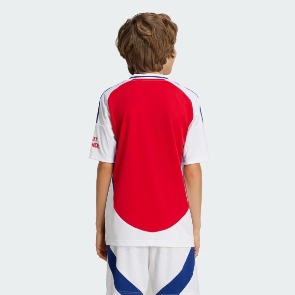 ⁦Adidas Kids Boy's Regular Fit T-Shirt (IS8141 Red⁩ - الصورة ⁦3⁩