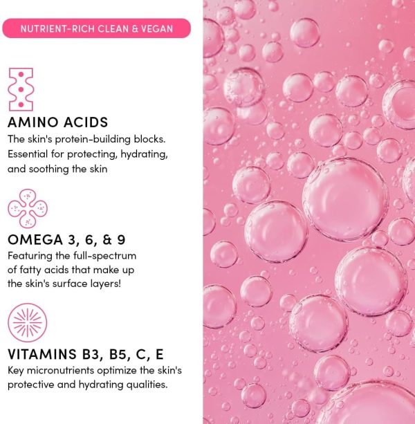 ⁦Evereden Kids Skincare Bundle: 1-2-3 Routine with Multi-Vitamin Peach Face Wash, Cream, SPF 30 & Spa Headband – Gentle, Nourishing Skincare & Fun Hair Management for Kids – Perfect for Daily Care⁩ - الصورة ⁦4⁩