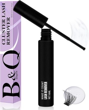 B&Q Lash Remover for Cluster Lashes 10 ML Lash Cluster Remover Cluster Lash Remover Cluster Lash Bond Remover Lash Adhesive Remover Lash Glue Remover Lash Bond and Seal Remover（Remover-XP-10ML)