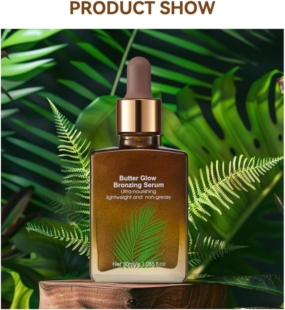 Bronzing Drops, Butter Glow Bronzing Serum-Enriched With An Illuminating Blend Of Minerals And Butter For, Lightweight And Non-Greasy, Hydrating and Nourishing Tinted Serum 5 Bronzing Drops, Butter Glow Bronzing Serum-Enriched With An Illuminating Blend Of Minerals And Butter For, Lightweight And Non-Greasy, Hydrating and Nourishing Tinted Serum - الصورة 5