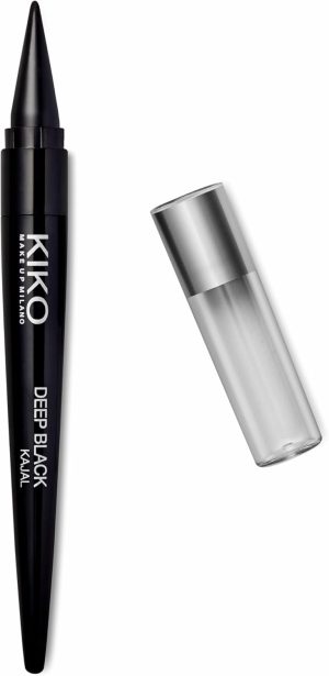 KIKO Milano Deep Black Kajal, Kajal With A Soft, Melting Texture