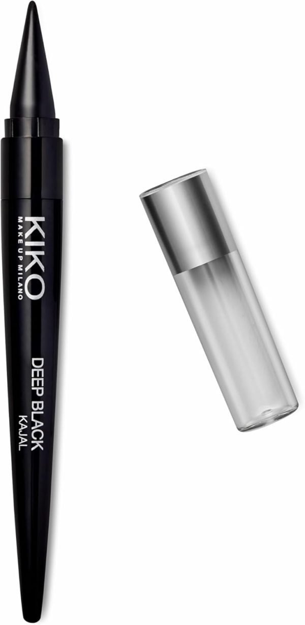 KIKO Milano Deep Black Kajal, Kajal With A Soft, Melting Texture