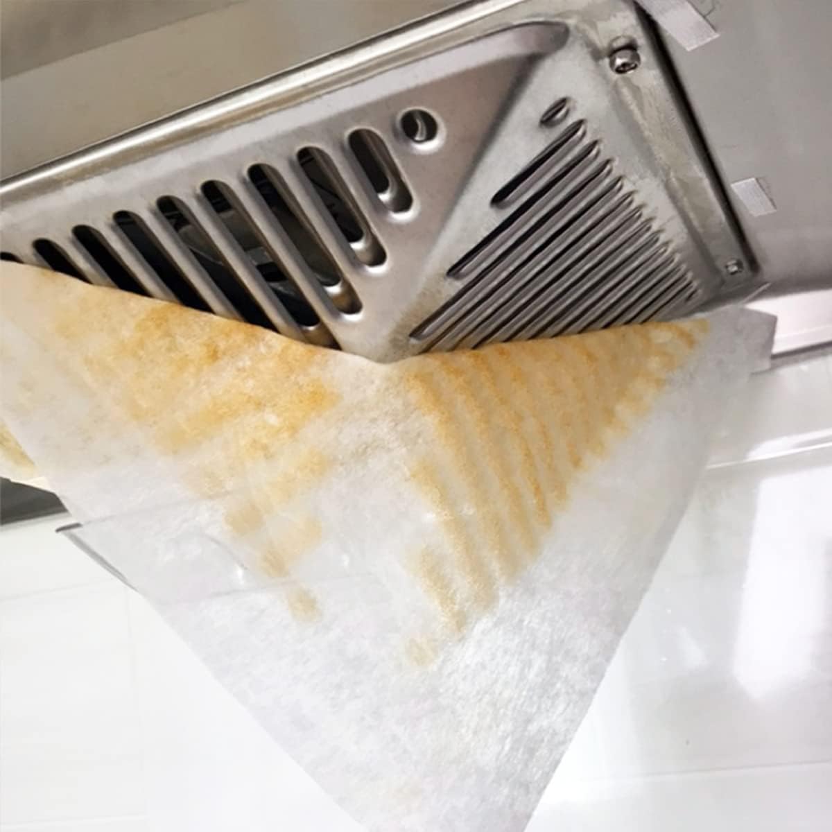 IBAMA Convenient Range Hood Grease Filter, High Efficient Grease Filter Paper, Range Hood Filter, Eco-Friendly for Lampblack Machine for Home 6 IBAMA Convenient Range Hood Grease Filter, High Efficient Grease Filter Paper, Range Hood Filter, Eco-Friendly for Lampblack Machine for Home - الصورة 6