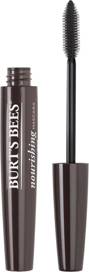 Burt's Bees 100% Natural Nourishing Mascara, Black Brown - 0.4 Ounce