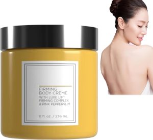 Champagne Lift Body Creme, Leg Firming and Tightening Cream, Crepey Skin Cream for Aging, Skin Tightening Creams for Arms, Deep Hydrating & Smoothing, Enhances Skin’s Elasticity and Radiance (Vanilla)