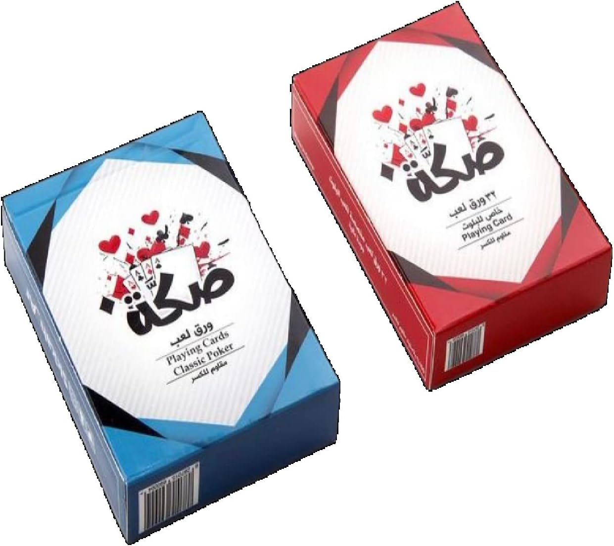 Sakka Playing Card - 100% Plastic Card Set Alplott 54 Blue & 32 Red 1 Piece Combo Ska 3 Sakka Playing Card - 100% Plastic Card Set Alplott 54 Blue & 32 Red 1 Piece Combo Ska - الصورة 3