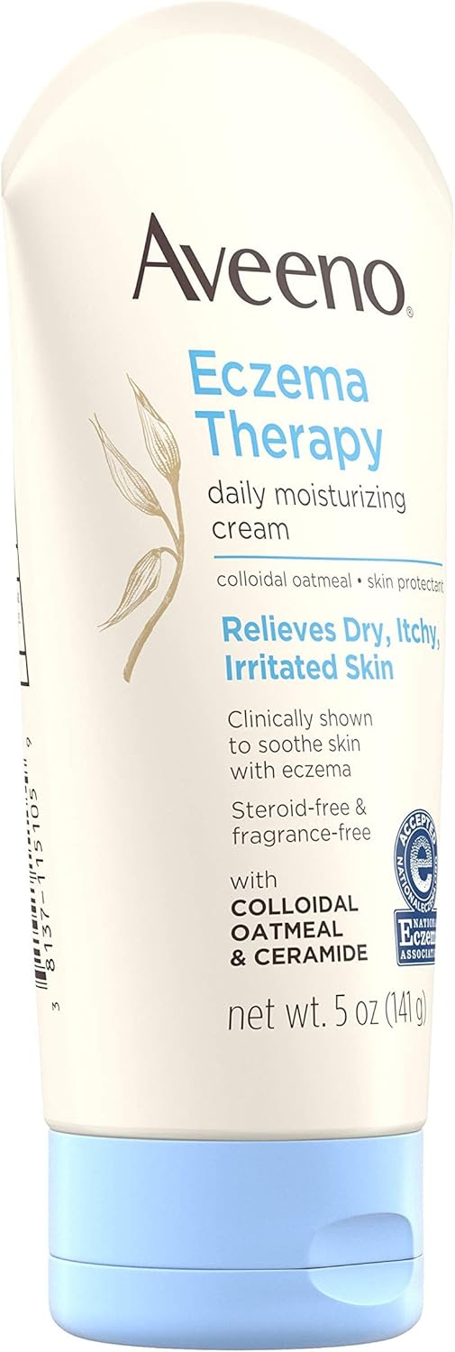 Aveeno Baby Eczema Therapy Moisturizing Cream, 5 Ounce 3 Aveeno Baby Eczema Therapy Moisturizing Cream, 5 Ounce - الصورة 3