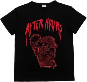 xiangzhai The Weeknd In Your Eyes Print Classic T-Shirt Short Sleeve Tee Top for Men Women Teens Youth