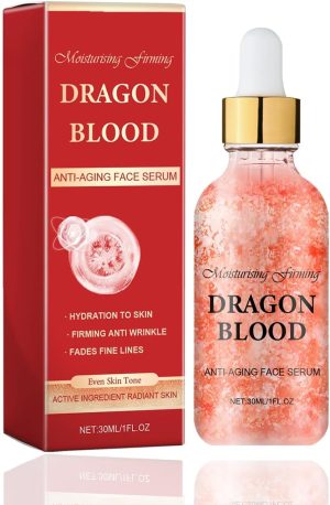 مصل وجه دراجون بلود من ماكبيتي، مرطب لشد الوجه ورفعه، مصل وجه مضاد للتجاعيد للنساء، مزيل البقع الداكنة للوجه، اصلاح وتهدئة وتجديد وحماية بشرتك