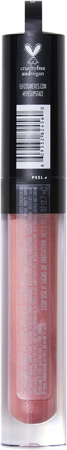e.l.f. Lip Plumping Gloss, High-Shine Liquid Lip Color, Creates Fuller Lips & Plumper Pout, Moisturizing Formula, Mauve Lady, 0.09 Fl Oz 8 e.l.f. Lip Plumping Gloss, High-Shine Liquid Lip Color, Creates Fuller Lips & Plumper Pout, Moisturizing Formula, Mauve Lady, 0.09 Fl Oz - الصورة 8
