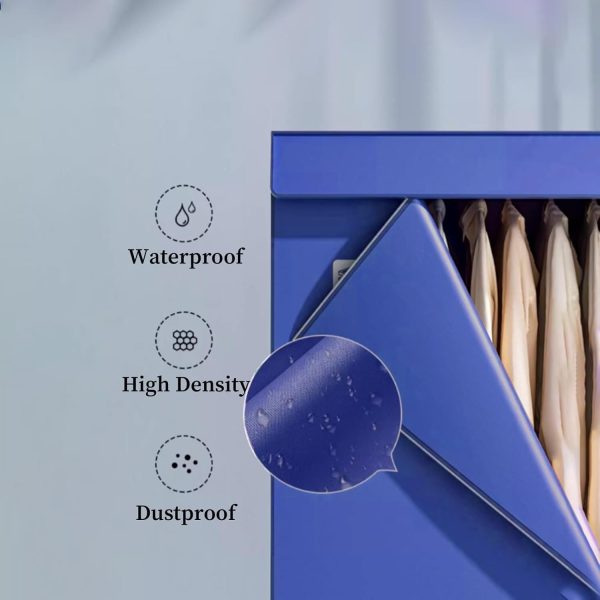 ⁦1000W Portable Electric Clothes Dryer, Apartment, Dormitory can be used, 430L, 2 Layer Large Capacity, with Drying Bag, RV-Quick Mini Clothes Dryer, suitable for light clothes, underwear⁩ - الصورة ⁦6⁩