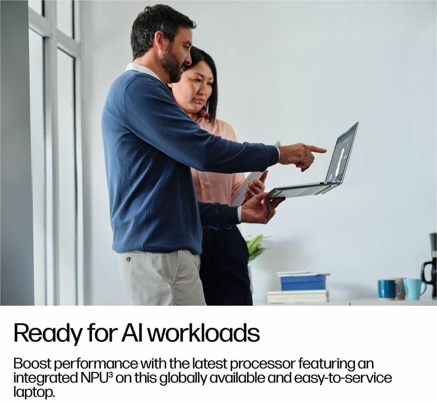 HP EliteBook 6 G1i 14" Notebook - WUXGA - Intel Core Ultra 5 235U - vPro Technology - 16 GB - 512 GB SSD - English Keyboard - Pike Silver Aluminum 6 HP EliteBook 6 G1i 14" Notebook - WUXGA - Intel Core Ultra 5 235U - vPro Technology - 16 GB - 512 GB SSD - English Keyboard - Pike Silver Aluminum - الصورة 6