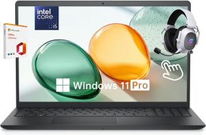Dell Inspiron 15.6" Touchscreen Laptop, 13th Gen Intel Core i5-1334U, 64GB RAM 2TB SSD, Windows 11 Pro, USB-C HDMI, Lifetime Office Lightweight Student & Business Laptop Computer, w/Mytrix Accessory