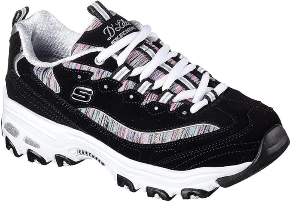 Skechers Women's D'lites Biggest Fan Fashion Trainers 2 Skechers Women's D'lites Biggest Fan Fashion Trainers - الصورة 2