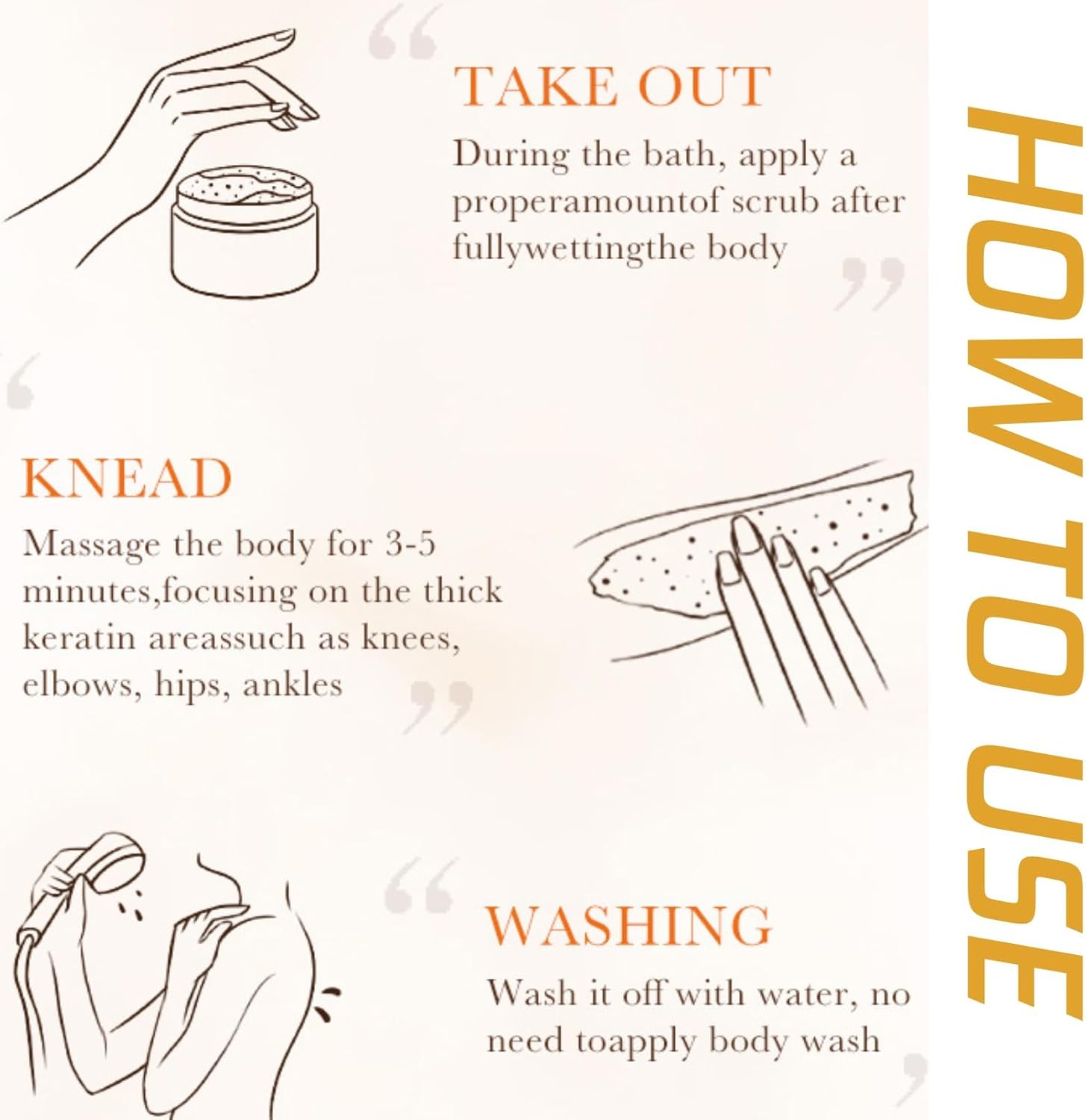 NALACAL Turmeric Exfoliating Body Scrub – Vitamin C Infused Scrub for Deep Cleansing, Removing Dead Skin, and Fading Dark Spots – Face and Body Exfoliator for Women and Men, 250g 6 NALACAL Turmeric Exfoliating Body Scrub – Vitamin C Infused Scrub for Deep Cleansing, Removing Dead Skin, and Fading Dark Spots – Face and Body Exfoliator for Women and Men, 250g - الصورة 6