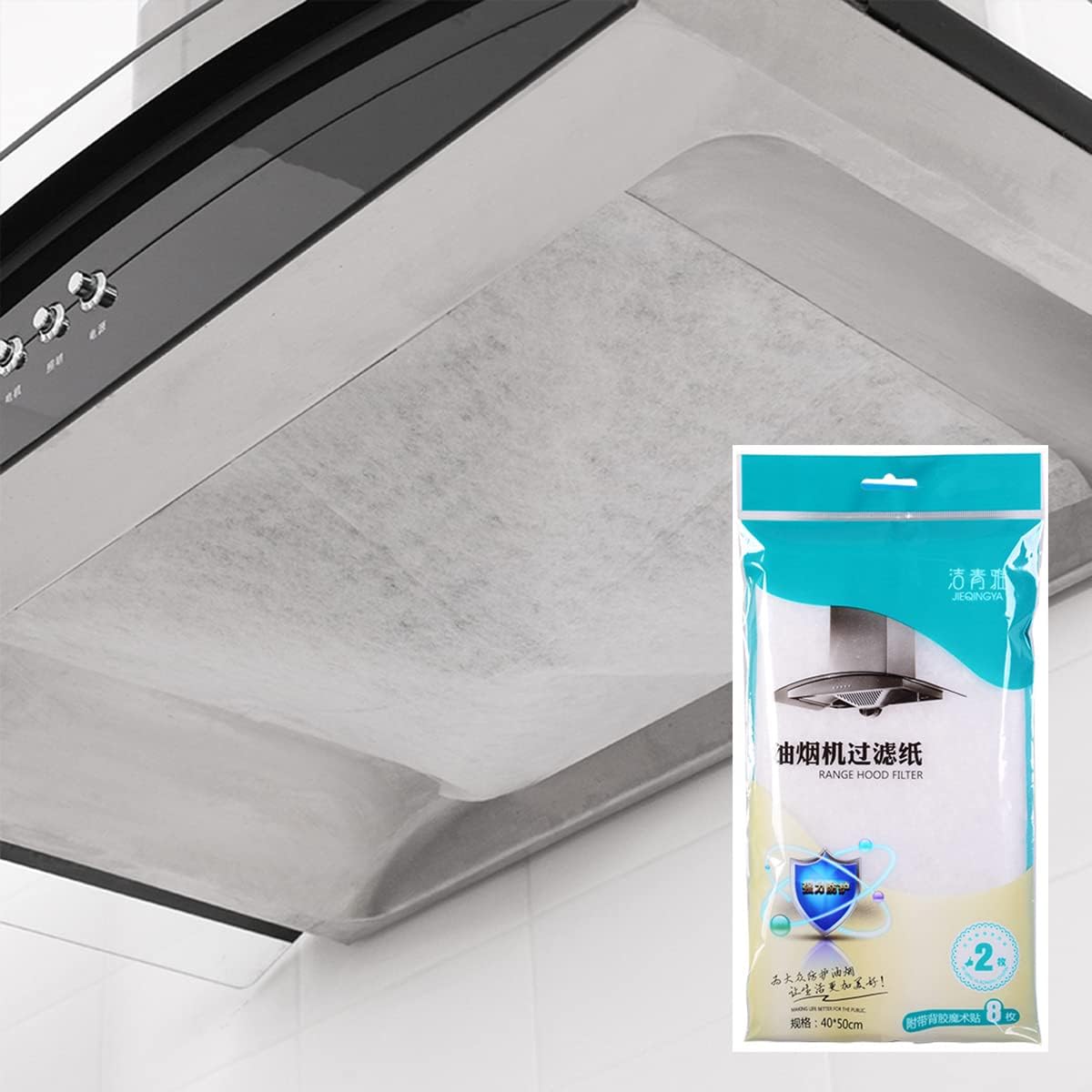 IBAMA Convenient Range Hood Grease Filter, High Efficient Grease Filter Paper, Range Hood Filter, Eco-Friendly for Lampblack Machine for Home 1 IBAMA Convenient Range Hood Grease Filter, High Efficient Grease Filter Paper, Range Hood Filter, Eco-Friendly for Lampblack Machine for Home