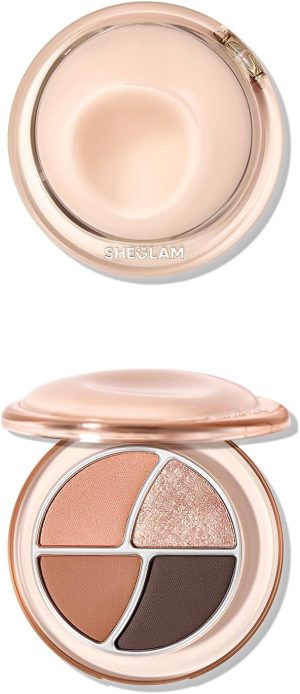 SHEGLAM Daydreamer Mini Palette 4 Colors Eyeshadow Palette - Teddy Meringue