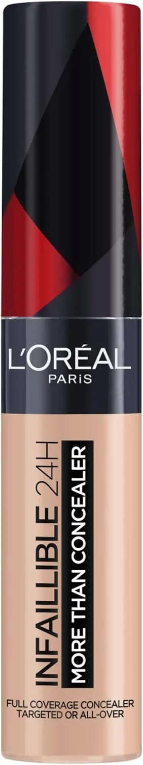 L’Oréal Paris Infallible 24H More Than Concealer, Full-coverage, Longwear and Matte Finish, 322 Ivory 7 L’Oréal Paris Infallible 24H More Than Concealer, Full-coverage, Longwear and Matte Finish, 322 Ivory