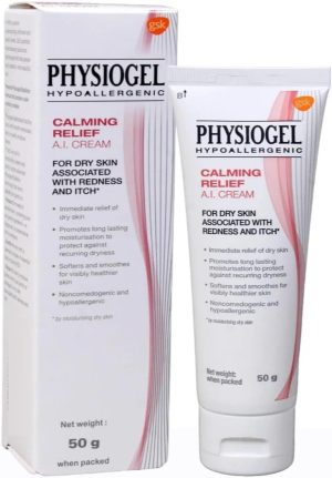 Gosit Phy-siogel Ai Calming Relief Restoring Cream 50ml - for Dry, Irritated and Reactive Skin