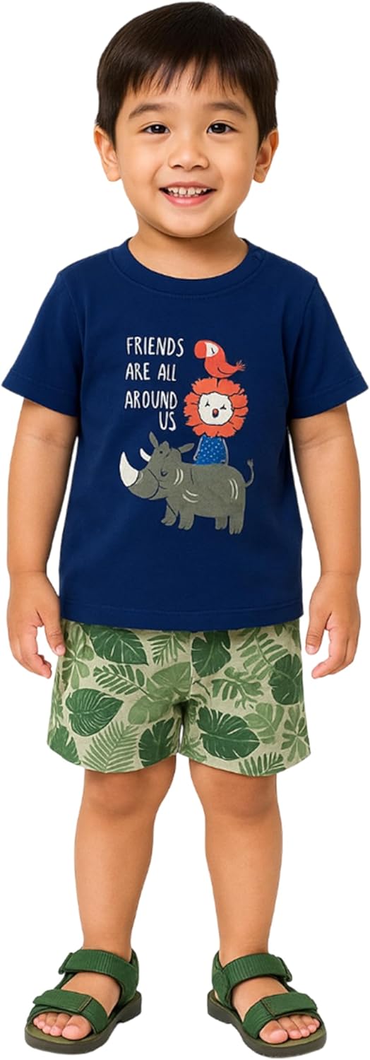 LUAY 100% Bamboo Based Baby Boy & Girls Clothing Set Short Sleeve Kids Clothes Boys & Girls Toddler Short Set. 1 LUAY 100% Bamboo Based Baby Boy & Girls Clothing Set Short Sleeve Kids Clothes Boys & Girls Toddler Short Set.