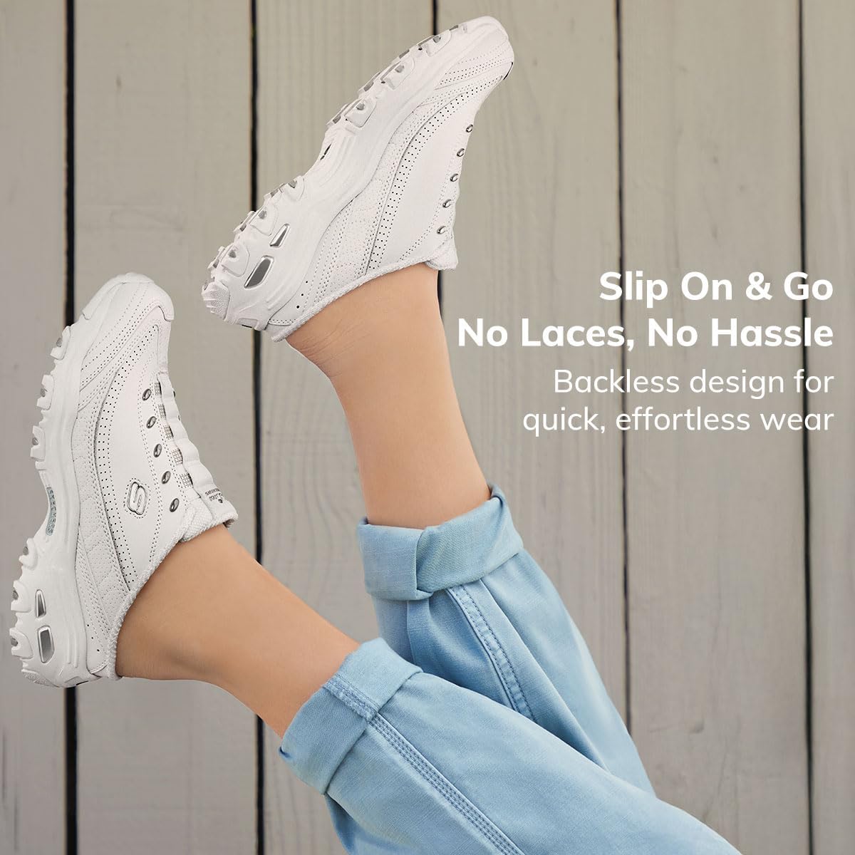 Skechers D'lites womens Fashion Sneaker 6 Skechers D'lites womens Fashion Sneaker - الصورة 6