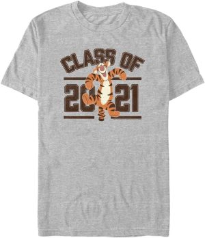 Disney mens Tigger Class 21 T-Shirt