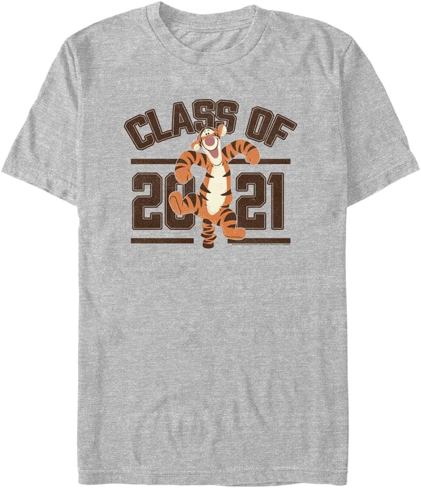 Disney mens Tigger Class 21 T-Shirt 1 Disney mens Tigger Class 21 T-Shirt